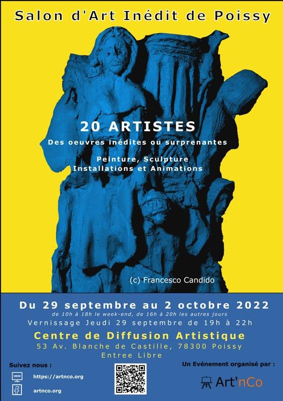 Salon d'art Inédit à Poissy