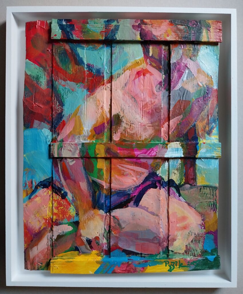 JOUR_Witold-PYZIK_43×34cm_acryliq.-bois-recycle-