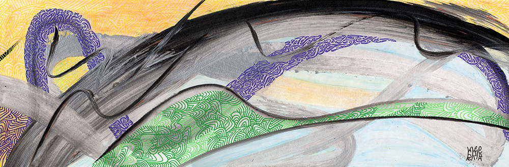 Dragon-argent-58x19 cm