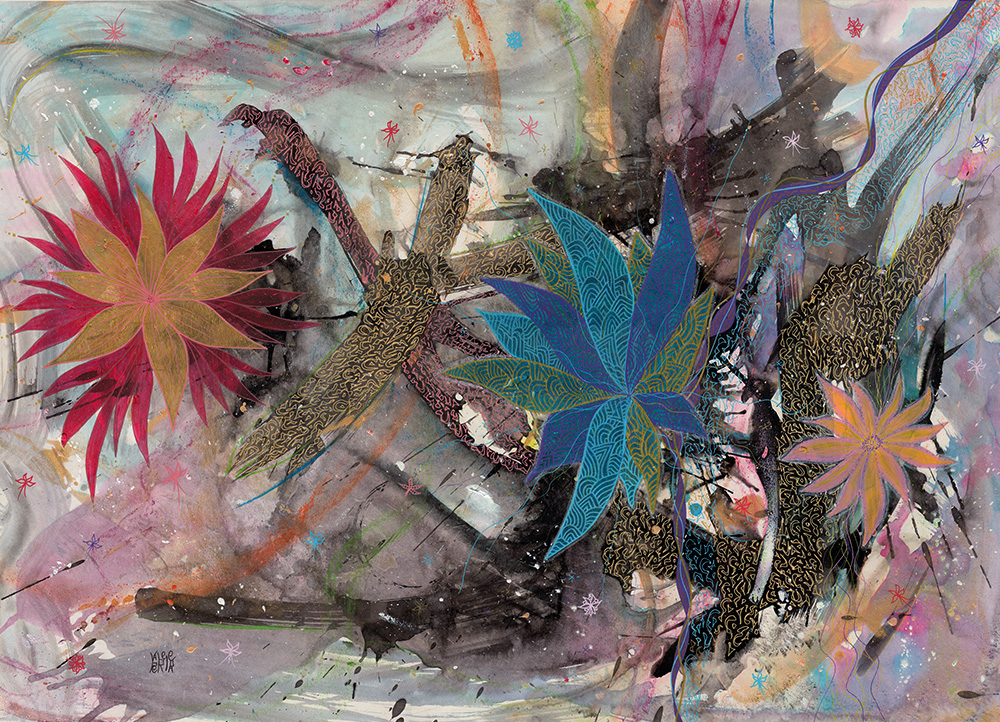 Fleurs-exotiques-88x63 cm