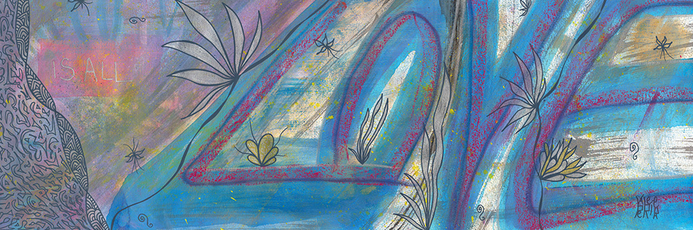 Love-is-all-aqua-20x61 cm